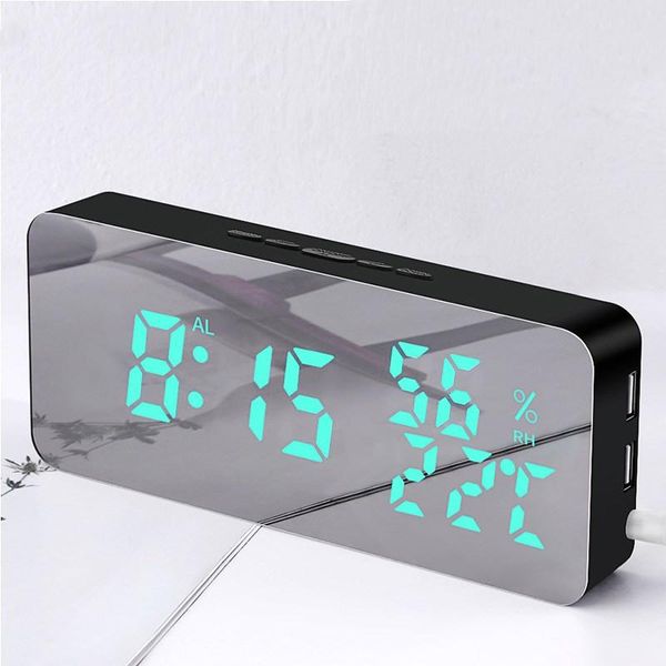 multifunctional mirror clock digital alarm snooze display time night lcd light table deskusb 5v/no battery home decor 1# other clocks &
multifunctional mirror clock digital alarm snooze display time night lcd light table deskusb 5v/no battery home decor 1# other clocks &