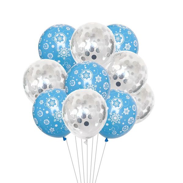 1set snow party snowflake confetti latex balloon set kids birthday decoration baby shower decor balloons globos
1set snow party snowflake confetti latex balloon set kids birthday decoration baby shower decor balloons globos