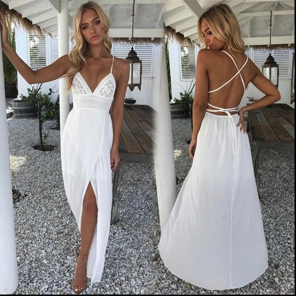 boho beach summer womens dresses fashion floral solid white v neckline deep waist high ankle length robe femme, Black;gray
boho beach summer womens dresses fashion floral solid white v neckline deep waist high ankle length robe femme, Black;gray