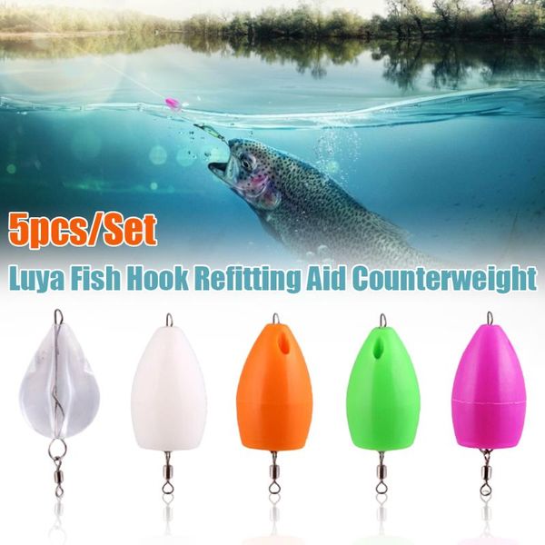 5pcs/set luya modified thrower pin 8-shaped ring remote projection floating and submerged color auxiliary device fishing hooks
5pcs/set luya modified thrower pin 8-shaped ring remote projection floating and submerged color auxiliary device fishing hooks