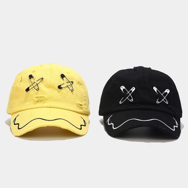 fashion new wash hole baseball cap street trend personality pin old cap men's and women's sunscreen cap, Blue;gray
fashion new wash hole baseball cap street trend personality pin old cap men's and women's sunscreen cap, Blue;gray