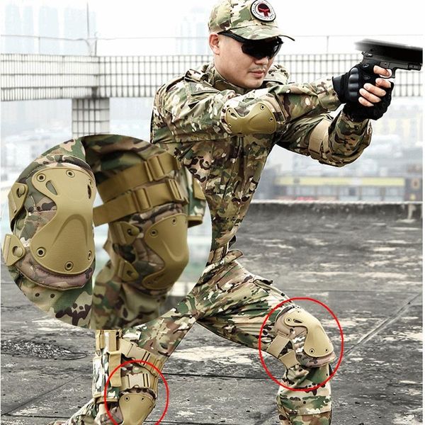 tactical kneepad elbow pad military knee protector army outdoor sport working hunting skating safety gear kneecap & pads, Black;gray
tactical kneepad elbow pad military knee protector army outdoor sport working hunting skating safety gear kneecap & pads, Black;gray