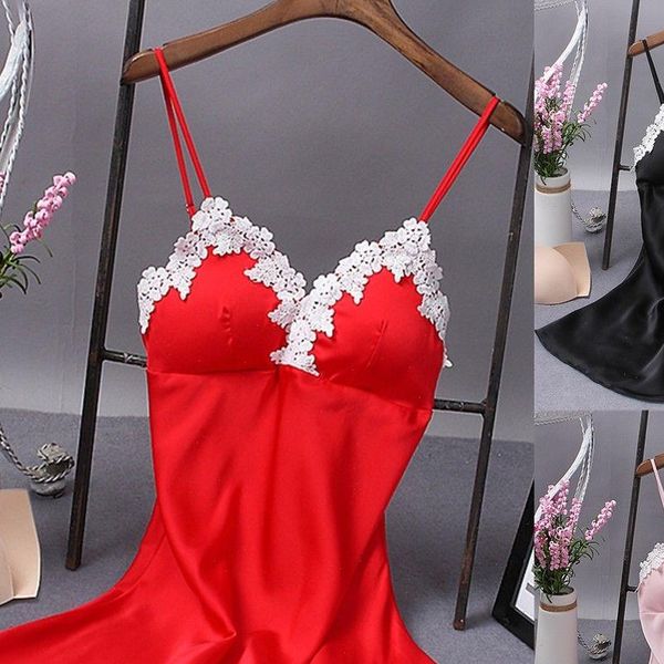 dress nightgown slip women sleepwear nightie lace silk robe summer night red black blue purple, Black;red
dress nightgown slip women sleepwear nightie lace silk robe summer night red black blue purple, Black;red
