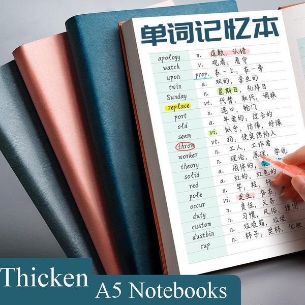 notepads a5 notebook thickened custom notepad work super thick business office stationery leather diary cuaderno libretas, Purple;pink
notepads a5 notebook thickened custom notepad work super thick business office stationery leather diary cuaderno libretas, Purple;pink