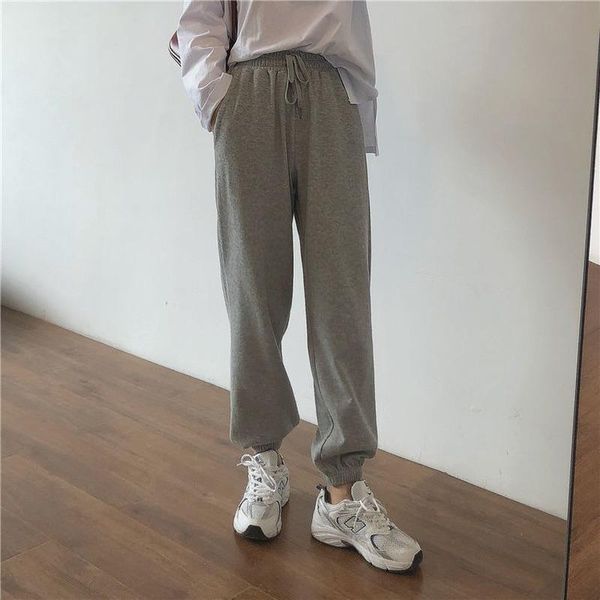 women's pants & capris women casual autumn basic all match high waist drawstring teen full length college trendy korean style cozy pant, Black;white
women's pants & capris women casual autumn basic all match high waist drawstring teen full length college trendy korean style cozy pant, Black;white