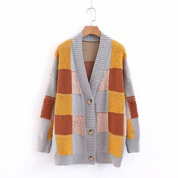 women's sweaters xl40 grain color matching cardigan sweater - 479 european and american fashion style, White;black
women's sweaters xl40 grain color matching cardigan sweater - 479 european and american fashion style, White;black