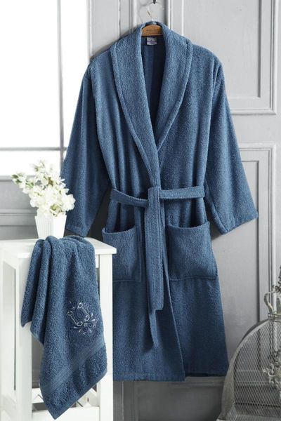 towel single male robe set 2 piece face bathrobe