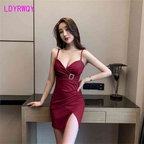 nightclub women's autumn/winter low-chested sling deep v show thin tight technician workwear dress 210416, Black;gray
nightclub women's autumn/winter low-chested sling deep v show thin tight technician workwear dress 210416, Black;gray