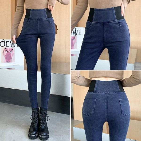 women's leggings elastic waist female oversize plus large size high woman pants autumn winter clothing panty 2021 trouser a6600, Black
women's leggings elastic waist female oversize plus large size high woman pants autumn winter clothing panty 2021 trouser a6600, Black