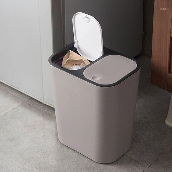bathroom kitchen trash can garbage wastebaske classified dry and wet two-class rubbish bin with lid l5ye waste bins
bathroom kitchen trash can garbage wastebaske classified dry and wet two-class rubbish bin with lid l5ye waste bins