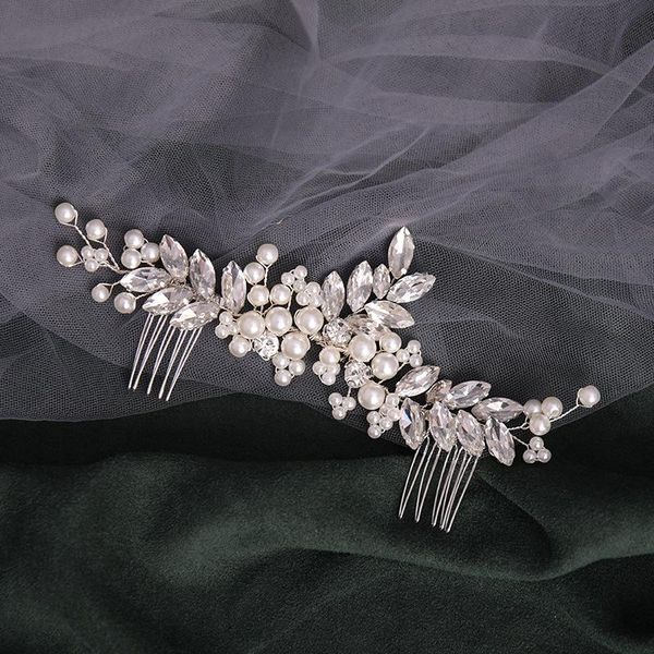 hair clips & barrettes silver color pearl crystal wedding combs accessories for bridal flower headpiece women bride ornaments jewelry gi, Golden;silver
hair clips & barrettes silver color pearl crystal wedding combs accessories for bridal flower headpiece women bride ornaments jewelry gi, Golden;silver