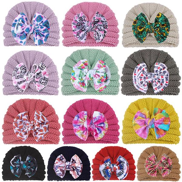 caps & hats winter warm baby hat turban with bowknot cute born beanie soft flower pattern knitted cap for girl boy po props, Yellow
caps & hats winter warm baby hat turban with bowknot cute born beanie soft flower pattern knitted cap for girl boy po props, Yellow