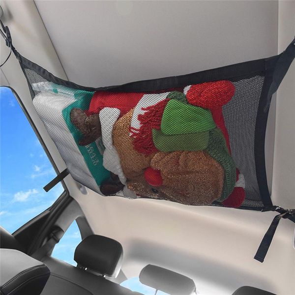 car ceiling storage net pocket-universal roof interior cargo bag with zipper trunk organizer
car ceiling storage net pocket-universal roof interior cargo bag with zipper trunk organizer