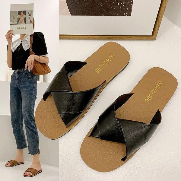 slippers women's summer beach soft-soled non-slip sandals casual ladies outdoor bathroom shoes women, Black
slippers women's summer beach soft-soled non-slip sandals casual ladies outdoor bathroom shoes women, Black