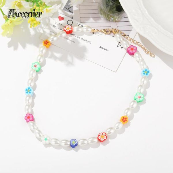 chokers trendy simulated pearl choker necklace for women bohemian colorful handmde face bead collar random color jewelry wholesale, Golden;silver
chokers trendy simulated pearl choker necklace for women bohemian colorful handmde face bead collar random color jewelry wholesale, Golden;silver