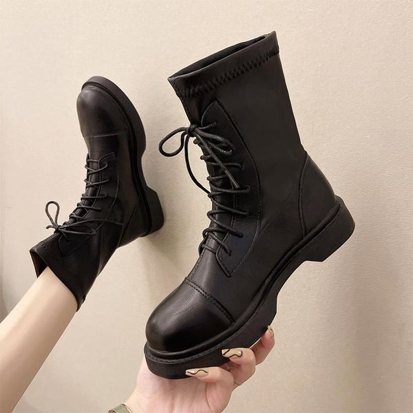 boots women 2021 shoes round toe lace up flat heel rubber rock med ankle ladies summer fabric lace-up basic cross-tied solid, Black
boots women 2021 shoes round toe lace up flat heel rubber rock med ankle ladies summer fabric lace-up basic cross-tied solid, Black