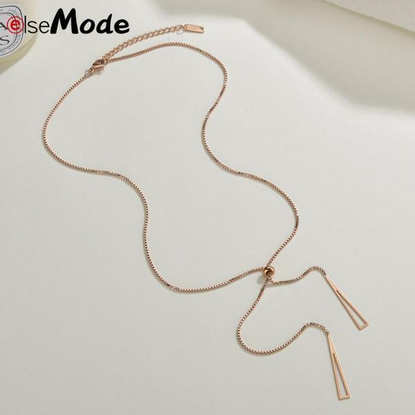 Geometric Shape Necklace Stainless Steel Rose Gold Fashion Simple Women Jewelery Gift Pendant Necklaces, Silver
Geometric Shape Necklace Stainless Steel Rose Gold Fashion Simple Women Jewelery Gift Pendant Necklaces, Silver