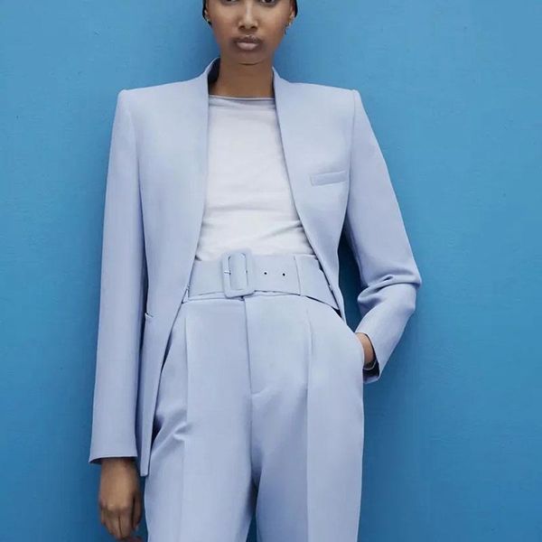 women's suits & blazers 2021 est designer blazer classic jackets v-neck slim fitting stand collar solid color, White;black
women's suits & blazers 2021 est designer blazer classic jackets v-neck slim fitting stand collar solid color, White;black