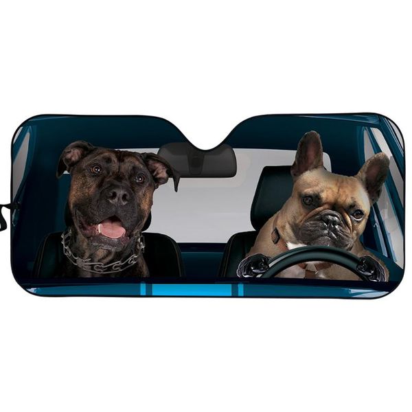 shade cute animal pug dog pattern car front window sunshade protector cover uv protected foldable windshield sun accessories
shade cute animal pug dog pattern car front window sunshade protector cover uv protected foldable windshield sun accessories
