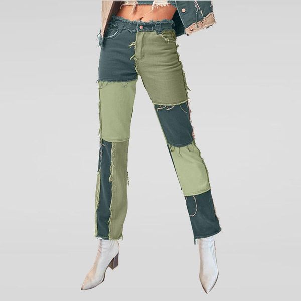 jade green women jeans female 2021 patchwork baggy woman pants straight mom large size denim jean loose fashion women's, Blue
jade green women jeans female 2021 patchwork baggy woman pants straight mom large size denim jean loose fashion women's, Blue