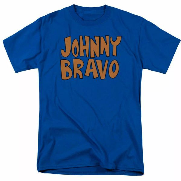 Johnny Bravo JB Logo T Shirt Mens Licensed Cartoon Merchandise Royal, White;black
Johnny Bravo JB Logo T Shirt Mens Licensed Cartoon Merchandise Royal, White;black