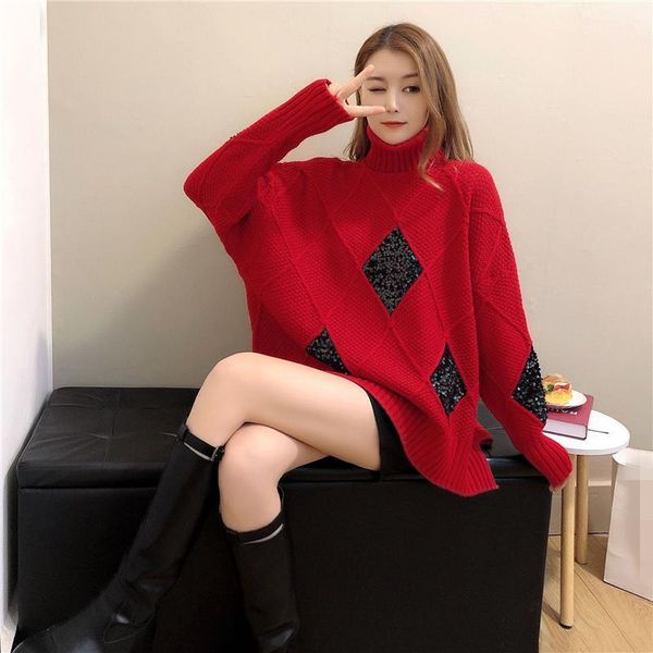 winter ladies sweater warm women fashion leisure print loose elegant female women's sweaters, White;black
winter ladies sweater warm women fashion leisure print loose elegant female women's sweaters, White;black