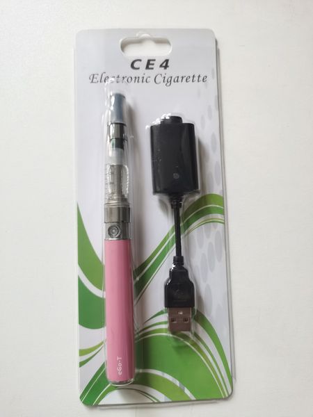 

EGO-T CE4 Electronic Cigarette Blister Starter Kit 650 900 1100mAh Rechargeable Battery Atomizer Clearomizer E Cigar Vape Pen Kits Smoke Cig, Tell us color