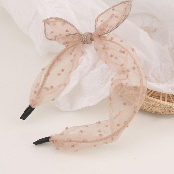 hair accessories bow headband simple ears women