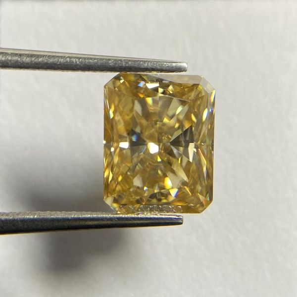 cluster rings meisidian radiant cut 10x12mm 6.5 vivid fancy dark yellow moissanite diamond for ring, Golden;silver
cluster rings meisidian radiant cut 10x12mm 6.5 vivid fancy dark yellow moissanite diamond for ring, Golden;silver