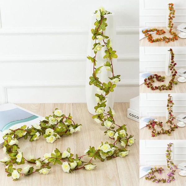 decorative flowers & wreaths artificial rose for diy simulation wedding arch rattan wall hanging home party decoration fake plant vine 1pc
decorative flowers & wreaths artificial rose for diy simulation wedding arch rattan wall hanging home party decoration fake plant vine 1pc