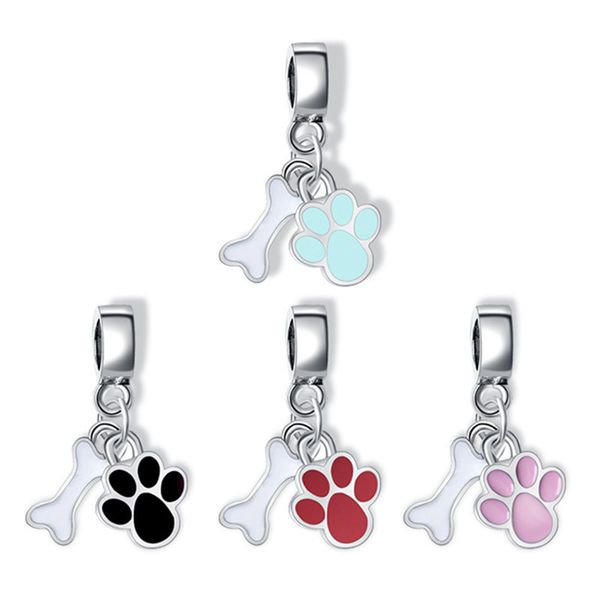 1pcs cute footprint bones pendant diy beads adapting to original pandora charm bracelet ladies jewelry making gifts, Silver
1pcs cute footprint bones pendant diy beads adapting to original pandora charm bracelet ladies jewelry making gifts, Silver