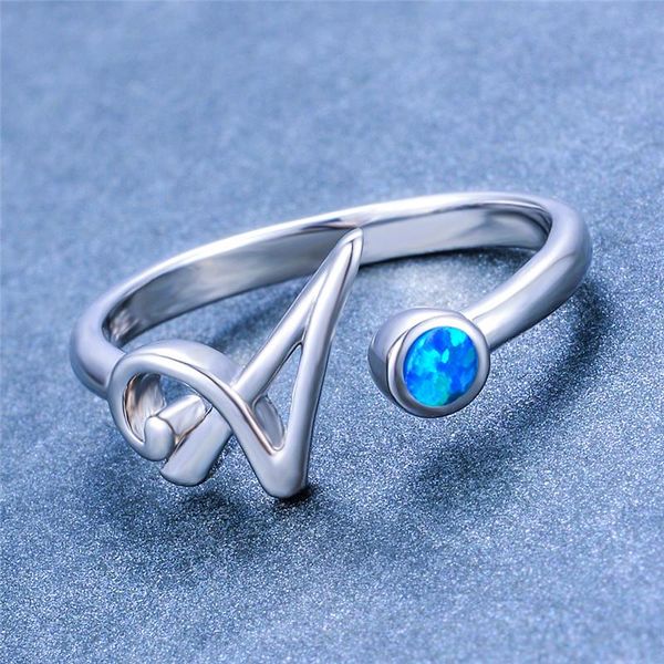 wedding rings minimalist female a letter adjustable ring boho blue white opal for women silver color open engagement, Slivery;golden
wedding rings minimalist female a letter adjustable ring boho blue white opal for women silver color open engagement, Slivery;golden