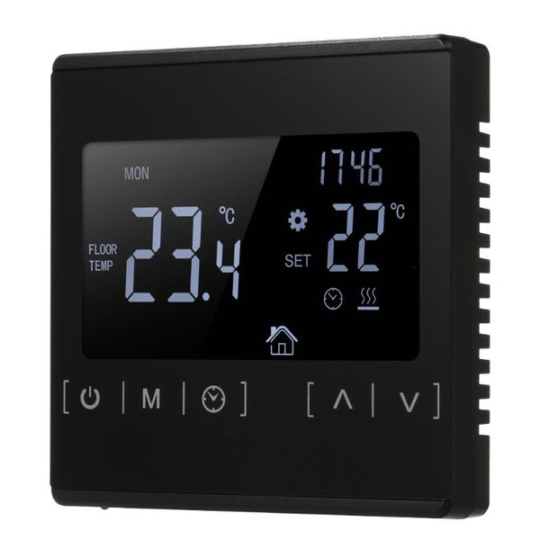 smart home control lcd touch screen thermostat electric floor heating thermoregulator temperature controller for
smart home control lcd touch screen thermostat electric floor heating thermoregulator temperature controller for