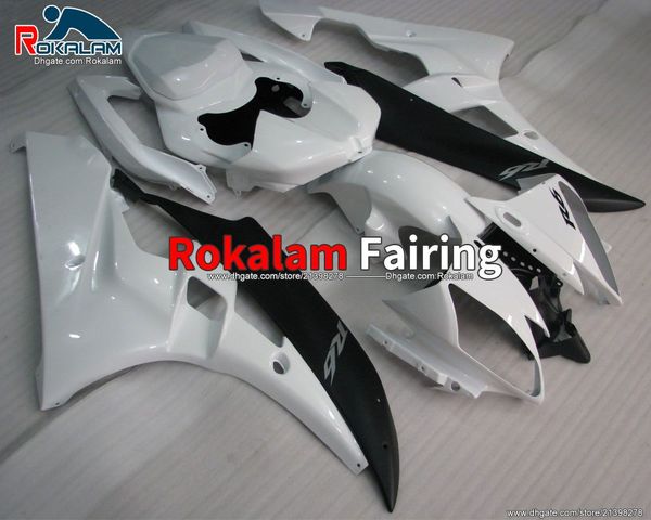 black white cowling for yamaha yzf r6 yzf-r6 2006 2007 fairings yzf 600 yzf600 06 07 sport bike fairings hull (injection molding)
black white cowling for yamaha yzf r6 yzf-r6 2006 2007 fairings yzf 600 yzf600 06 07 sport bike fairings hull (injection molding)