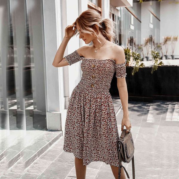 bohe women long dress off shoulder floral printed a-line pleated for female fashion beach holidays es 210524, Black;gray
bohe women long dress off shoulder floral printed a-line pleated for female fashion beach holidays es 210524, Black;gray
