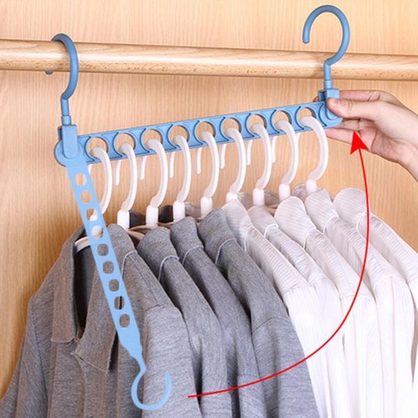 hangers & racks 1pcs 9 holes space saving drying rack organizer clothes hanger hooks holder rotation hanging chain cloth
hangers & racks 1pcs 9 holes space saving drying rack organizer clothes hanger hooks holder rotation hanging chain cloth