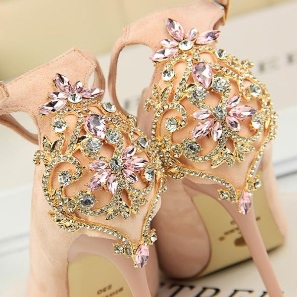 dress shoes 2021 elegant crystal pointed toe wedding shoe women's pumps solid flock fashion buckle shallow high heels for women, Black
dress shoes 2021 elegant crystal pointed toe wedding shoe women's pumps solid flock fashion buckle shallow high heels for women, Black
