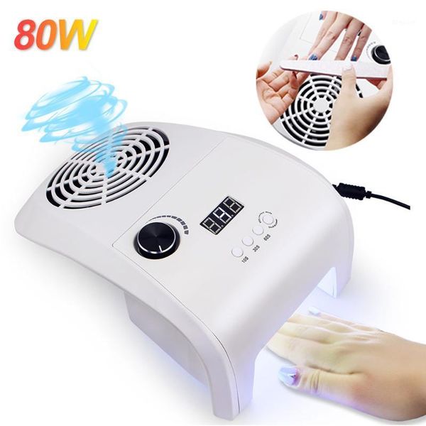 2 in 1 nail dust suction collector with powerful fan & uv led lamp machine vacuum cleaner dryer manicure tool1, Silver
2 in 1 nail dust suction collector with powerful fan & uv led lamp machine vacuum cleaner dryer manicure tool1, Silver