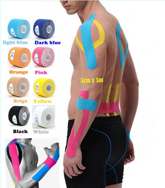 2.5cm*5m sports tape kinesiology cotton elastic adhesive muscle bandage care physio strain support elbow & knee pads, Black;gray
2.5cm*5m sports tape kinesiology cotton elastic adhesive muscle bandage care physio strain support elbow & knee pads, Black;gray