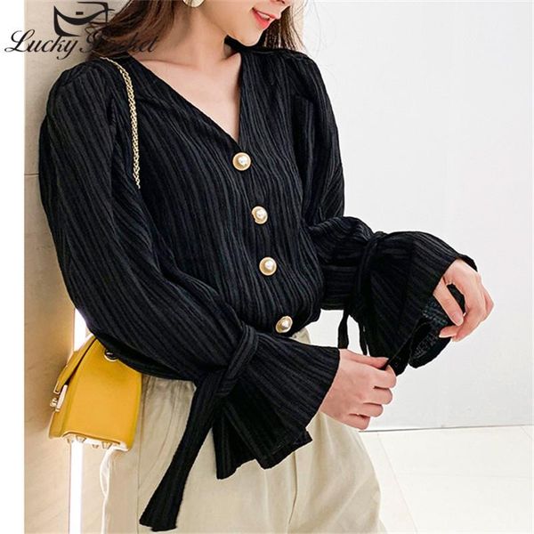 women's t-shirt women spring autumn black slim button bow female england solid color plus size tees ladies brand casual zm482, White
women's t-shirt women spring autumn black slim button bow female england solid color plus size tees ladies brand casual zm482, White