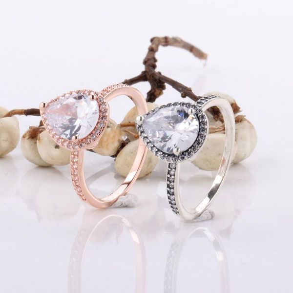 cluster rings 100% 925 sterling silver pan ring creative classic pigeon egg teardrop for women wedding party gift fashion jewelry, Golden;silver
cluster rings 100% 925 sterling silver pan ring creative classic pigeon egg teardrop for women wedding party gift fashion jewelry, Golden;silver