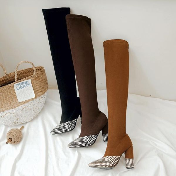 boots crystal beading thigh high women super heels over the knee glitter long bootsy740, Black
boots crystal beading thigh high women super heels over the knee glitter long bootsy740, Black