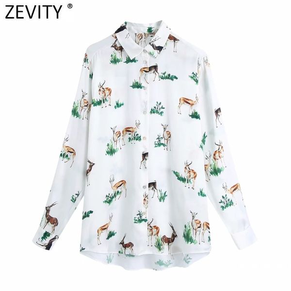 zevity women fashion animal printing casual satin blouse office ladies long sleeve business shirts chic chemise ls7503 210419, White
zevity women fashion animal printing casual satin blouse office ladies long sleeve business shirts chic chemise ls7503 210419, White