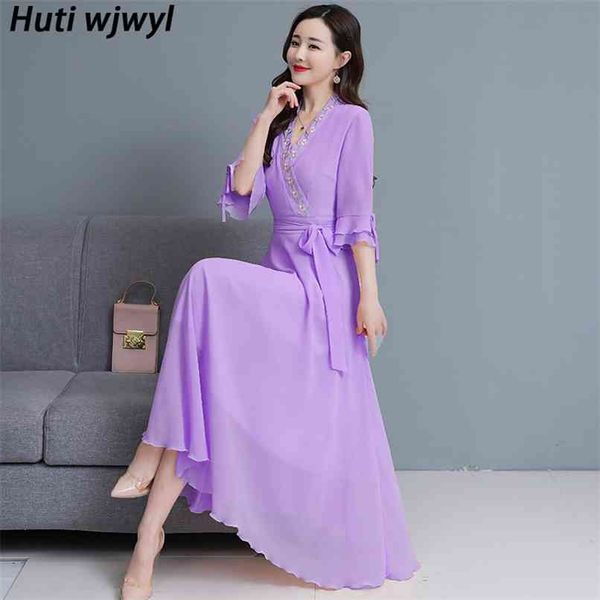summer vintage plus size floral chiffon sundress casual white boho beach long dress elegant women bodycon maxi vestidos 210528, Black;gray
summer vintage plus size floral chiffon sundress casual white boho beach long dress elegant women bodycon maxi vestidos 210528, Black;gray