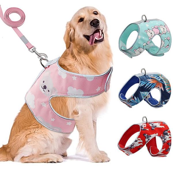 cat collars & leads breathable harness reflective puppy vest walking lead leash easy control for accessories
cat collars & leads breathable harness reflective puppy vest walking lead leash easy control for accessories