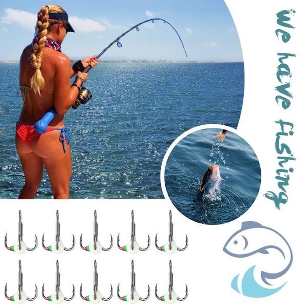 10pcs anchor hook winter fishing carbon steel ice hooks barbed trebles tackle 
10pcs anchor hook winter fishing carbon steel ice hooks barbed trebles tackle
