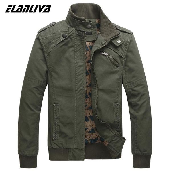 men's jackets men jacket casual cotton washed coats army military outdoors stand collar outerwear jaqueta masculina coat parka mens, Black;brown
men's jackets men jacket casual cotton washed coats army military outdoors stand collar outerwear jaqueta masculina coat parka mens, Black;brown