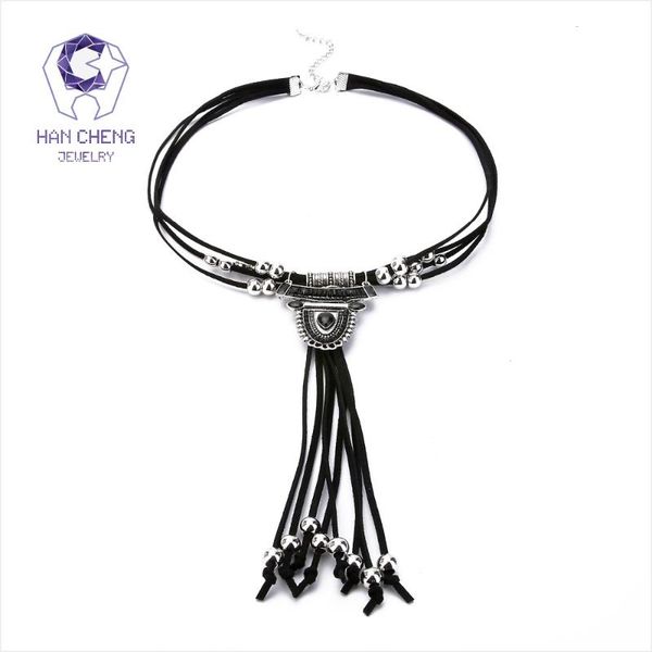 chokers hancheng fashion punk vintage bohemian beads tassel pendant choker necklace women necklaces beaded collar jewelry bijoux, Golden;silver
chokers hancheng fashion punk vintage bohemian beads tassel pendant choker necklace women necklaces beaded collar jewelry bijoux, Golden;silver