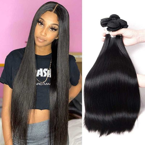 human hair bulks brazilian straight bundles 10a grade 24 26 28 inches 100% unprocessed virgin 3 weave extensions, Black
human hair bulks brazilian straight bundles 10a grade 24 26 28 inches 100% unprocessed virgin 3 weave extensions, Black