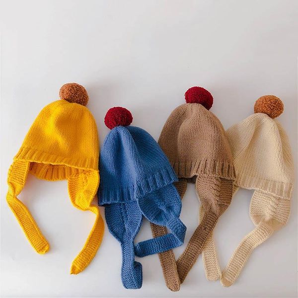 caps & hats cute knitted pompom baby hat warm girl boy cap beanie winter ear children crochet bonnet muts, Yellow
caps & hats cute knitted pompom baby hat warm girl boy cap beanie winter ear children crochet bonnet muts, Yellow
